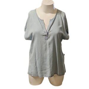 [Ellen Tracy] V-neck Short Sleeve - Size L